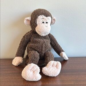 Gund 9” Brown Plush Monkey Toy